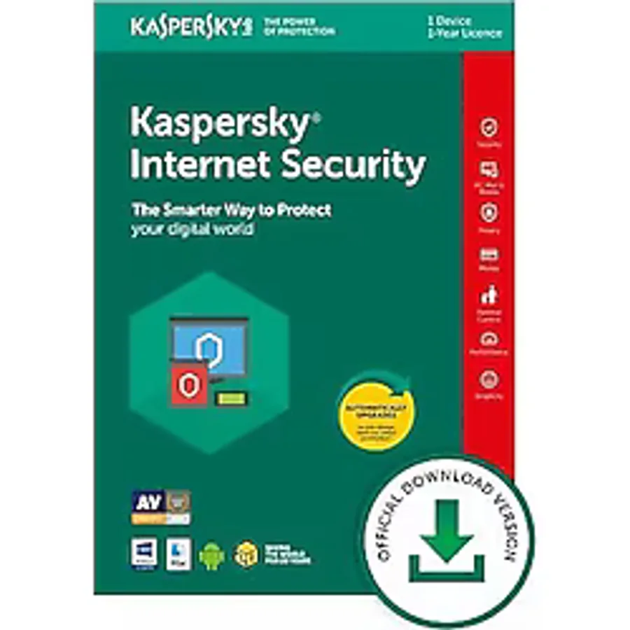 Kaspersky Internet Security 2023 2 Cihaz 1 Yıl