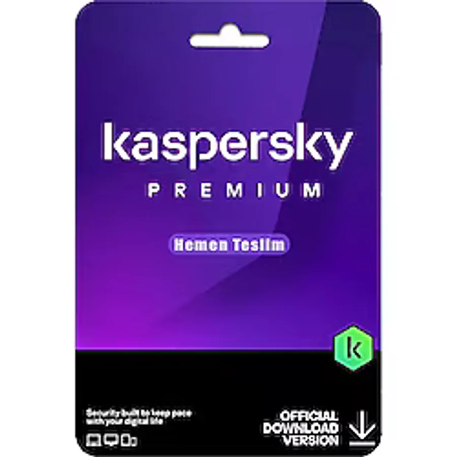 Kaspersky Premium Security 1 Cihaz 1 Yıl