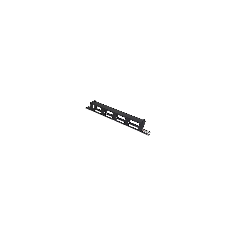 Kastap 1U 19" Kapaklı Klipsli Metal Organiser, Kablo Düzenleyici, Rack Kabinet Aksesuarı