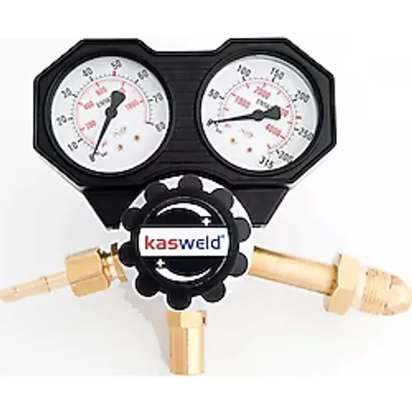 Kasweld 2402 Azot İçin Yüksek Basınç Düşürücü Regülatör 0-50 Bar