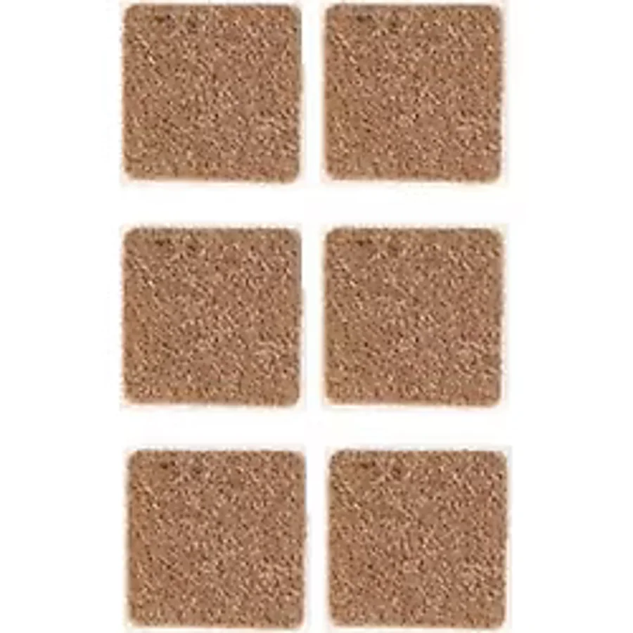 KATAR Kare Yapışkanlı Keçe 25x25mm