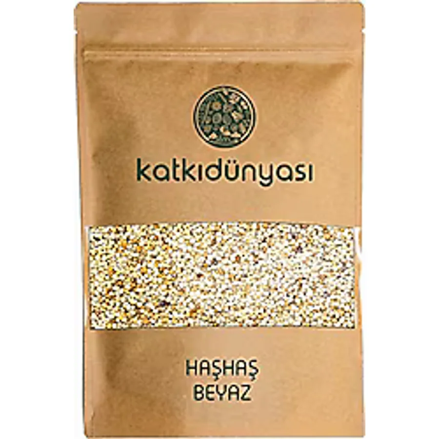 Katkı Dünyası Beyaz Haşhaş 100 gr