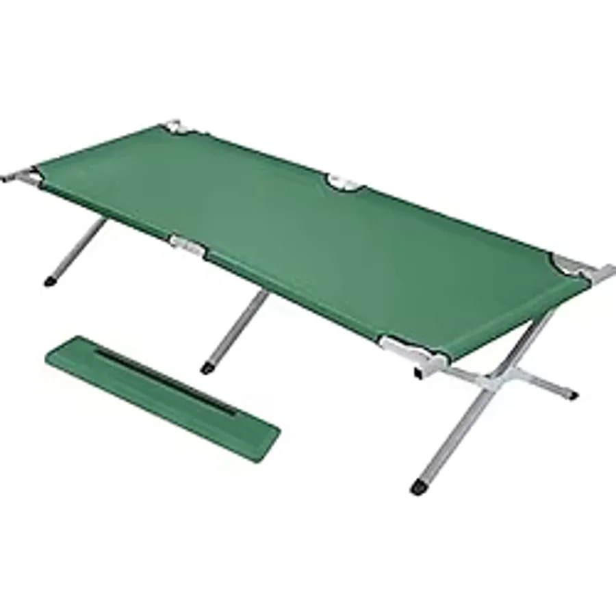 Katlanabilir Taşıma Çantalı Kampet Şezlong Kamp Yatağı 210X72X45 Cm