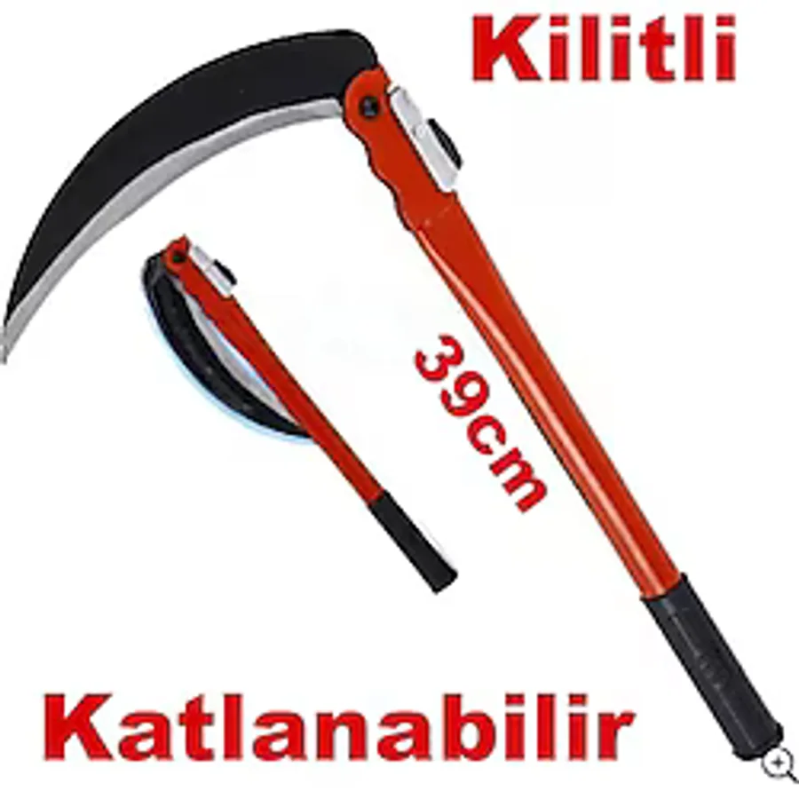 Katlanır Bahçe Budama Bakım Orağı Büyük Boy