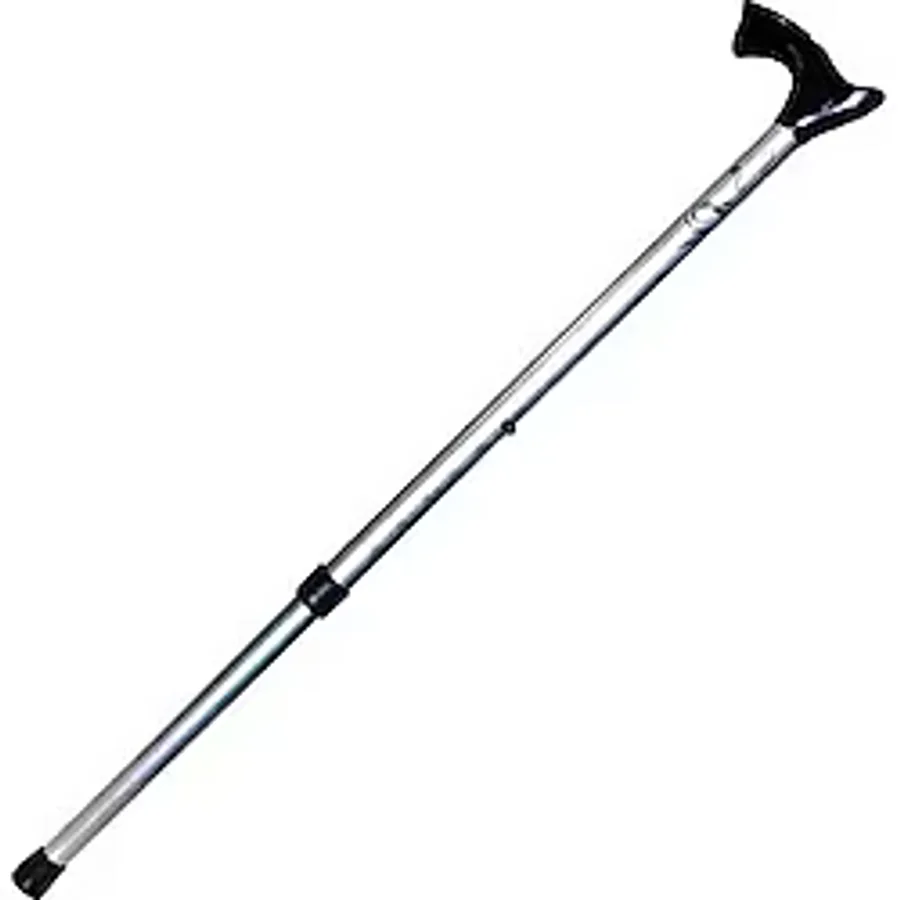 Katlanır Çanta tipi Hafif Alüminyum 6 Kademe Ayarlanabilir Metal Baston