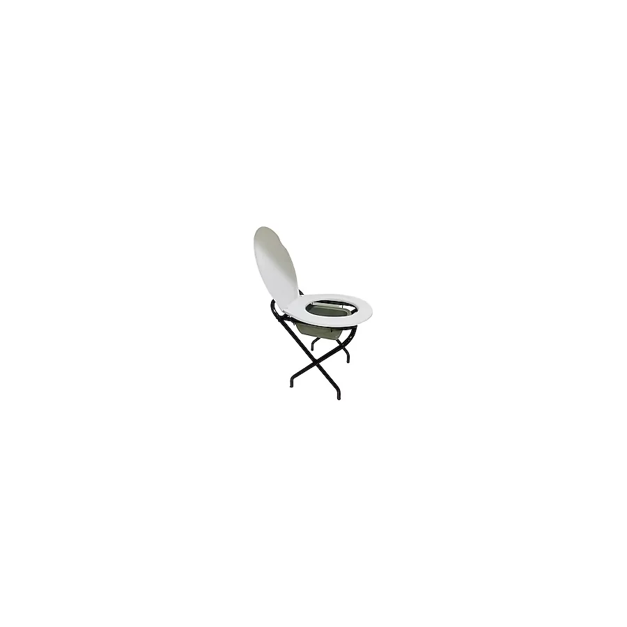Katlanır Kamp Klozeti Engelli ve Yaşlı Tuvaleti - 6456 Ecorce Tube Marron - Polyester