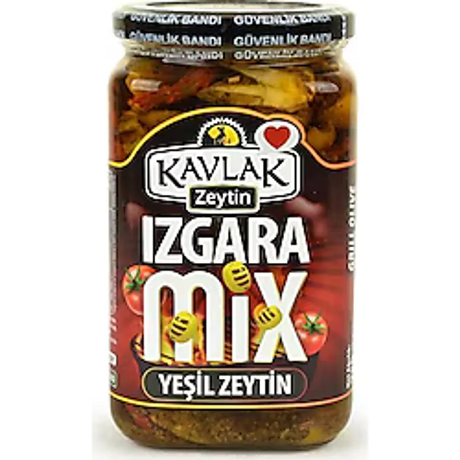 Kavlak 750 gr Izgara Mix Yeşil Zeytin