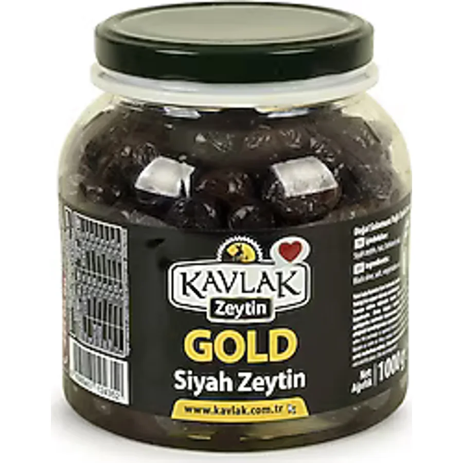 Kavlak Gold 1 kg Gemlik Siyah Zeytin