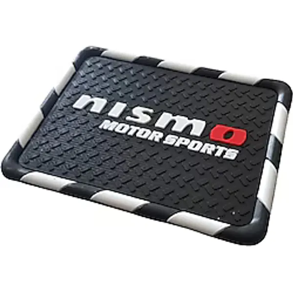 Kaydirmaz Silikonlu Ped Arac Gogus Torpido Ev Ofis Cok Amacli Nismo Motor Damali Desen 18 Cm X13,5Cm