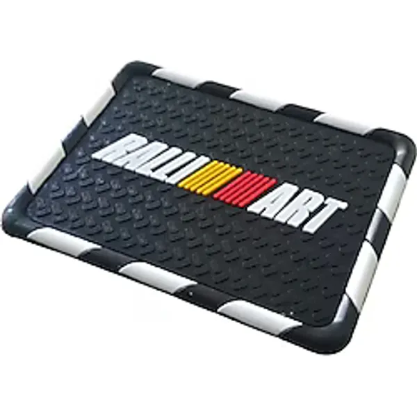 Kaydirmaz Silikonlu Ped Arac Gogus Torpido Ev Ofis Cok Amacli Ralli Art Damali Desen 18Cmx13,5Cm