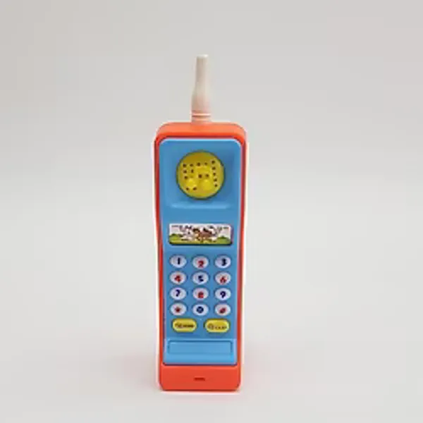 Kayyum Oyuncak Sesli Işıklı Eğitici Telsiz Telefon 5010 Renkli Tasarım ile Minikler İçin Eğlenceli Oyun - Turuncu
