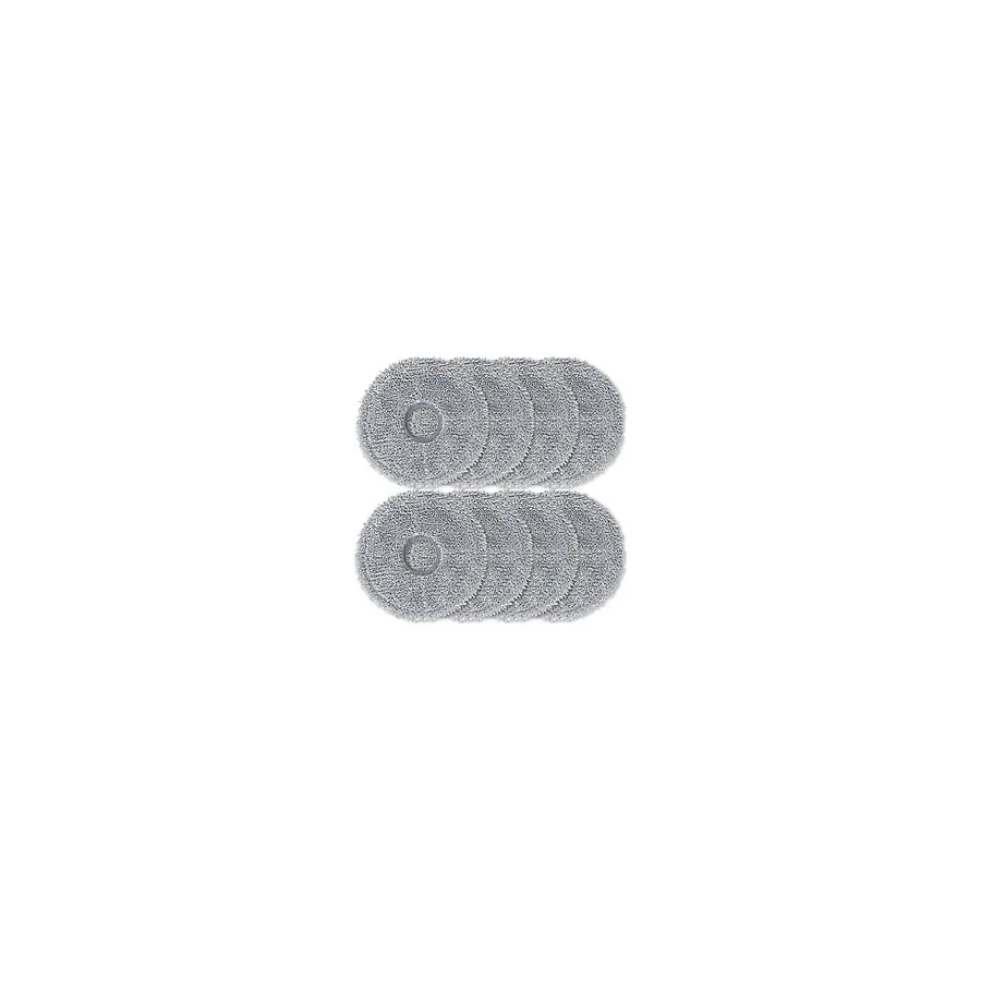Kazan Hobi Myayd Dreame L10S Ultra, L10 Ultra, L10 Ultra, L10S Pro, Xiaomi X10+ Robot Süpürge İçin 8 Adet Yedek Parça, Yıkanabilir Mikrofiber Islak Silme Pedi Aksesuarı