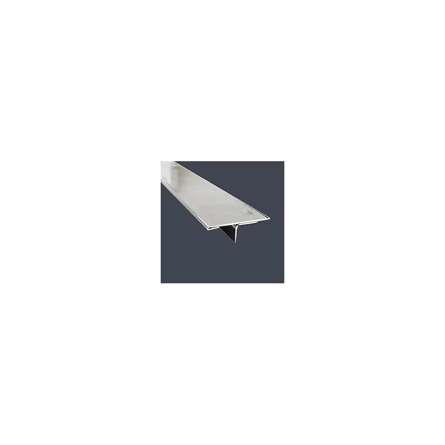 KC Inoks Metal Parke Geçiş Profili T Eşik Çıtası Gümüş Parlak 3 cm - 63 cm