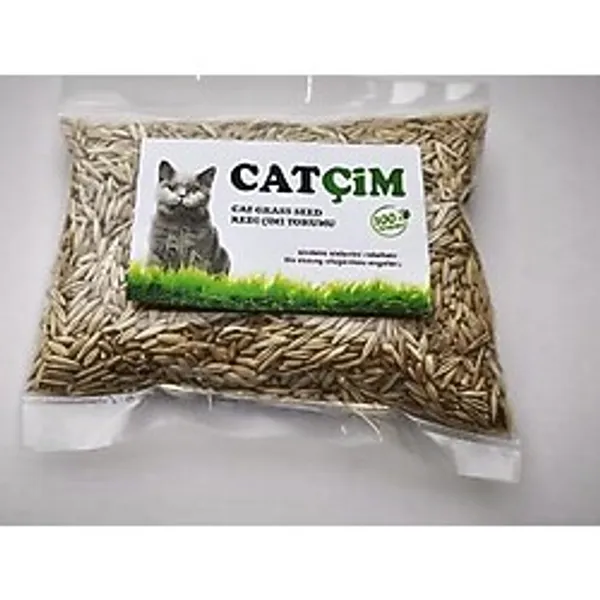 KEDİ ÇİMİ TOHUMUArpa Buğday Yulaf. (3lü karışım)%100 Doğal İlaçsız, (250, Gram)