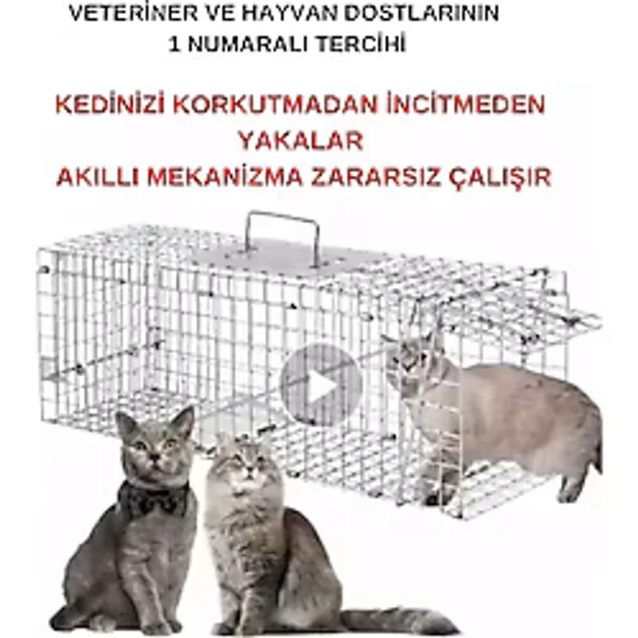 Kedi Kapanı Kedi Canlı Yakalama Zararsız Kedi Tuzağı Kedi Canlı Yakalama Kedi Kafesi