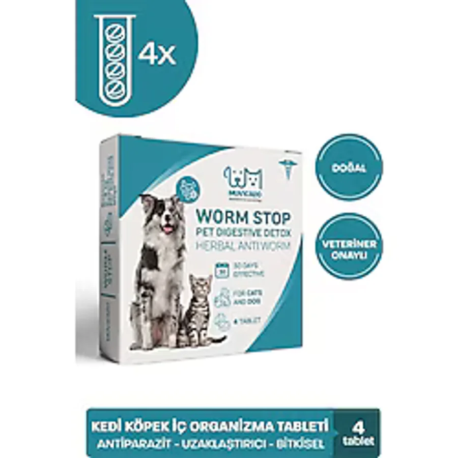 Kedi Köpek İç Parazit Bitkisel Iç Organizma Tableti Destekleyici Ödül Vitamin Tablet ( Köpek ve Kedi İç Dış Parazit Damlası Değil Tabletidir Dış Parazit İçin Değil İç Parazit İçindir)