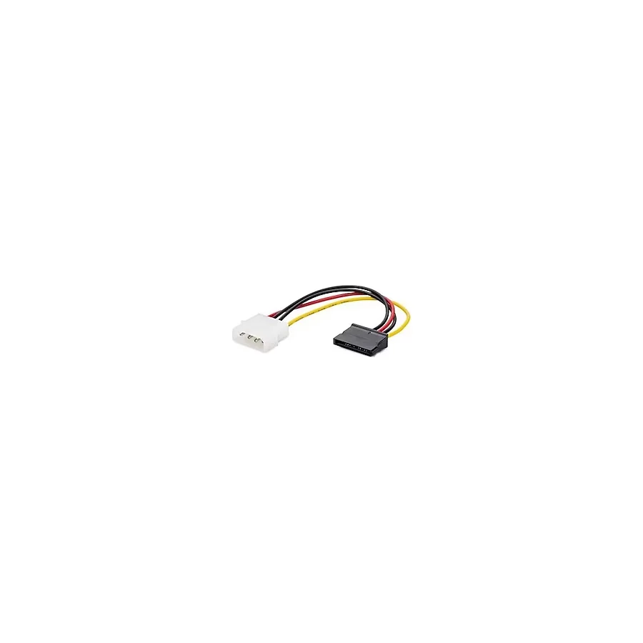 Keepro Dahili Güç Kaynağı Kablosu Ide (4-Pin Molex) Erkek Sata 15-Pin Dişi 0.15 Metre