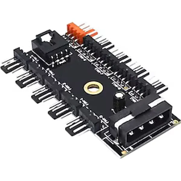 Keepro Kasa Aksesuarı Cihazı 10 Adet Fan Denetleyici Molex Power