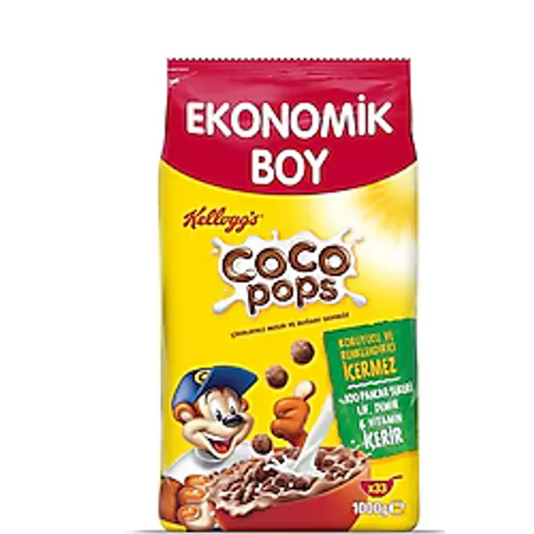 Kellogg's Coco Pops Mısır Gevreği 1000 gr