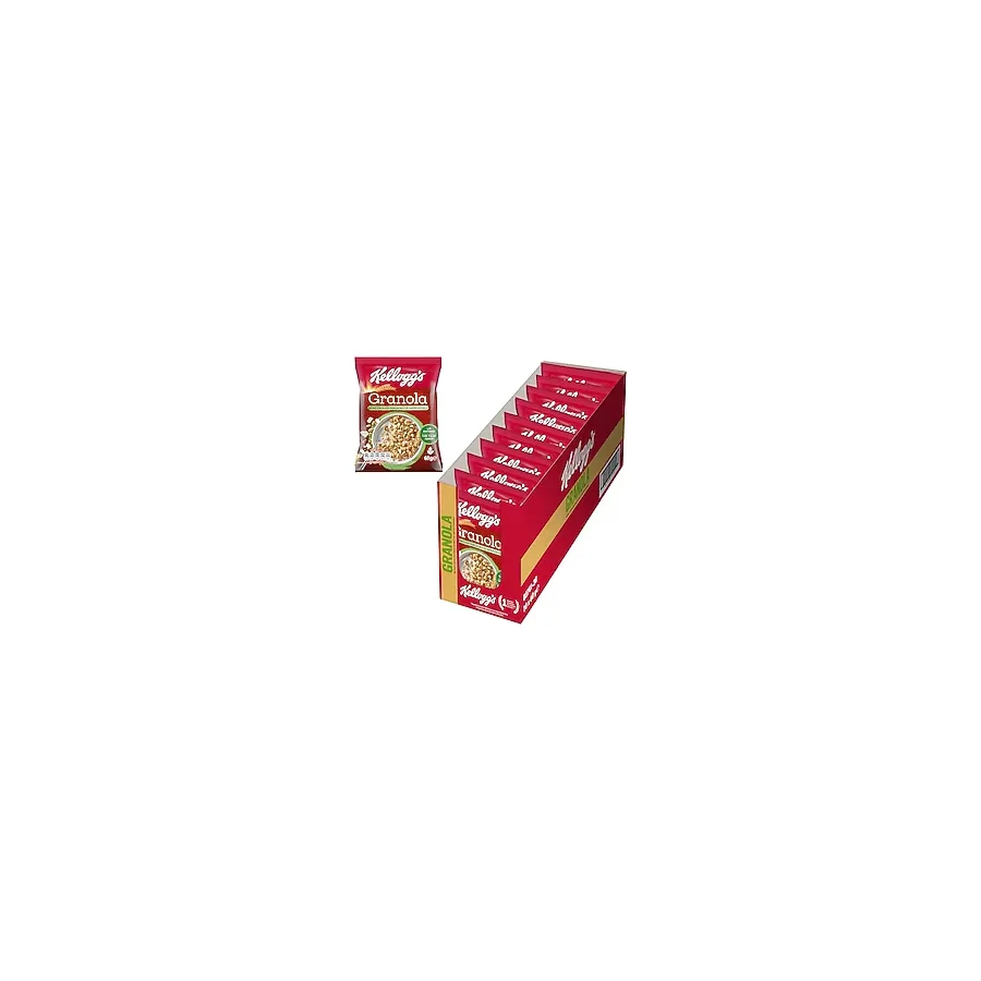 Kellogg's Granola Beyaz Çikolatali Antep Fıstikli 60 Gr x10 Adet,%46 Yulaf içerir,Lif Kaynağı,Antioksidan içerir,Kahvaltılık Gevrek,Müsli,Atıştırmalık