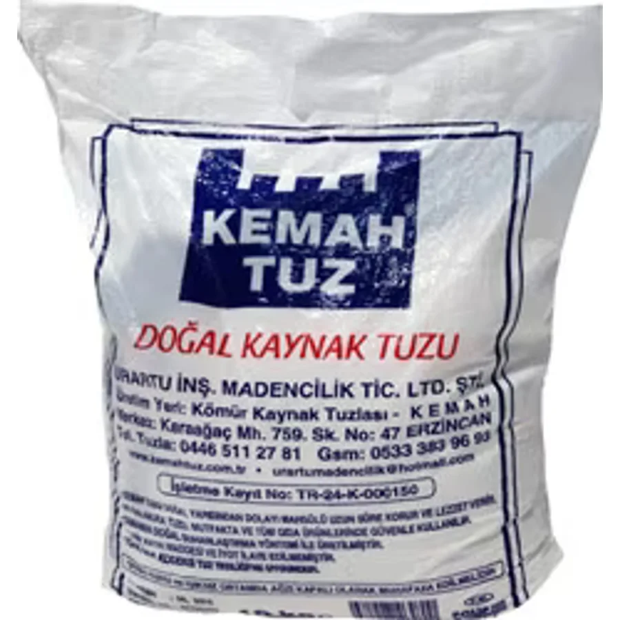 Kemah Tuz 10 kg Doğal Kaynak Tuzu