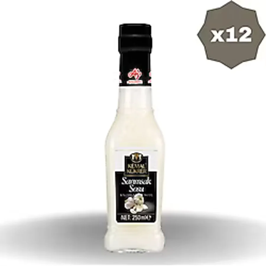 Kemal Kükrer Sarımsak Sosu 250 ml - (12 Adet)