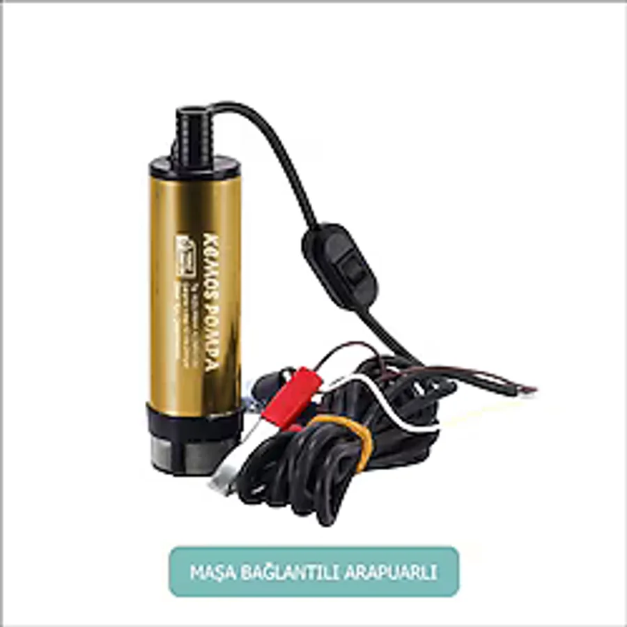 Kemos Kızılırmak Alüminyum Gövde 12V Mazot Pompası