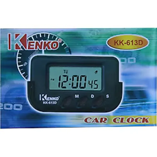 Kenko kk-6130 Araç Saati Kronometre Alarm