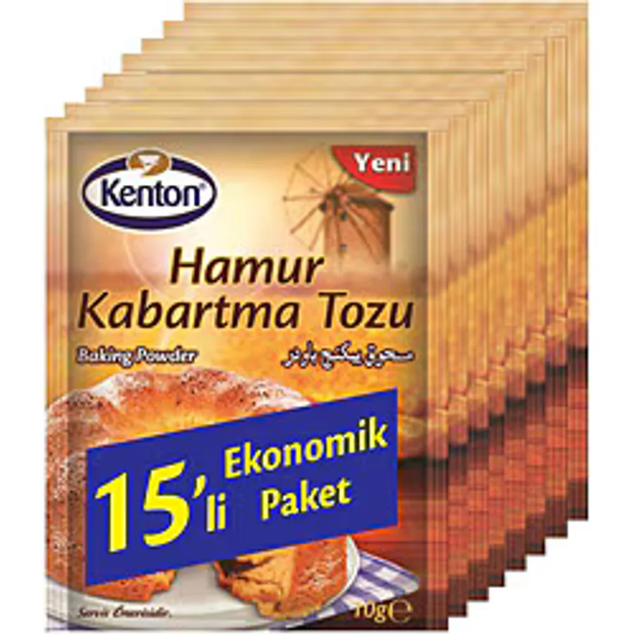 Kenton 15'li Hamur Kabartma Tozu