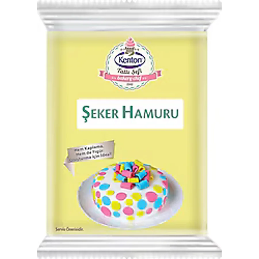 Kenton Tatlı Şefi Sarı Şeker Hamuru 200 gr