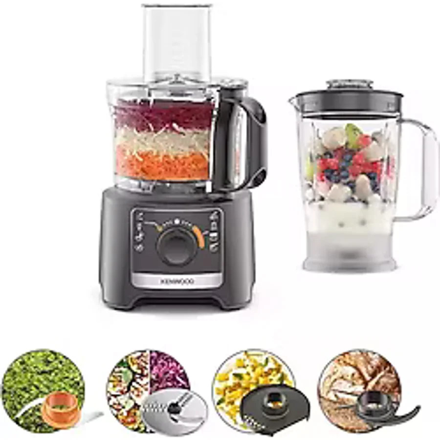 Kenwood MultiPro Compact FDP31.170GY 800 W Mutfak Robotu