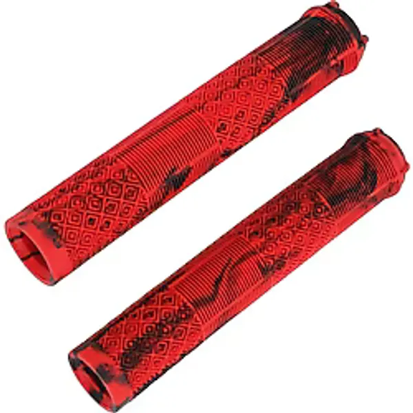 Kenze Mtb Elcik Silikonlu Çift Renk Kaymaz Yapı 170 Mm Bisiklet Elciği Kolay Kavrama Kırmızı