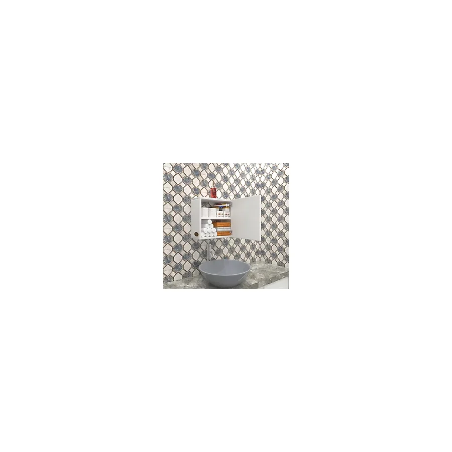 Kenzlife Banyo Ecza Dolabı Susanin Byz 39x39x20 Mutfak Komodin (M) Kapaklı Arkalıksız