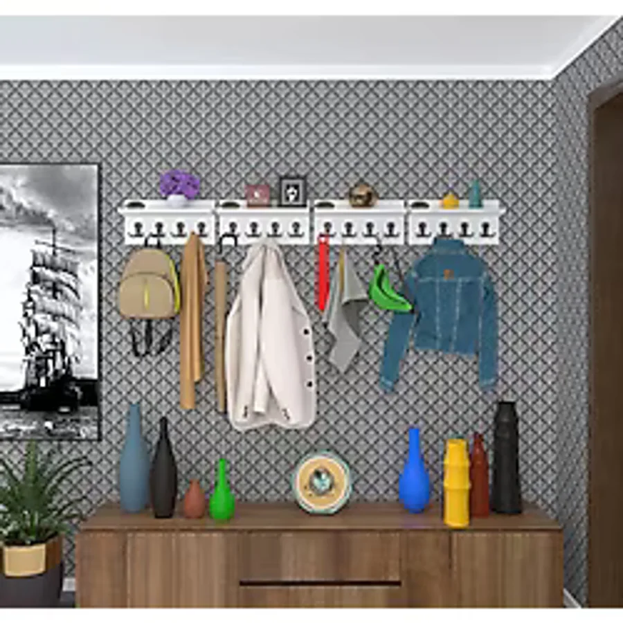 Kenzlife Elbise Askılığı Karayemiş4 Byz 26x152x12 Vestiyer Portmanto Askı Askılık 16 Adet Askı
