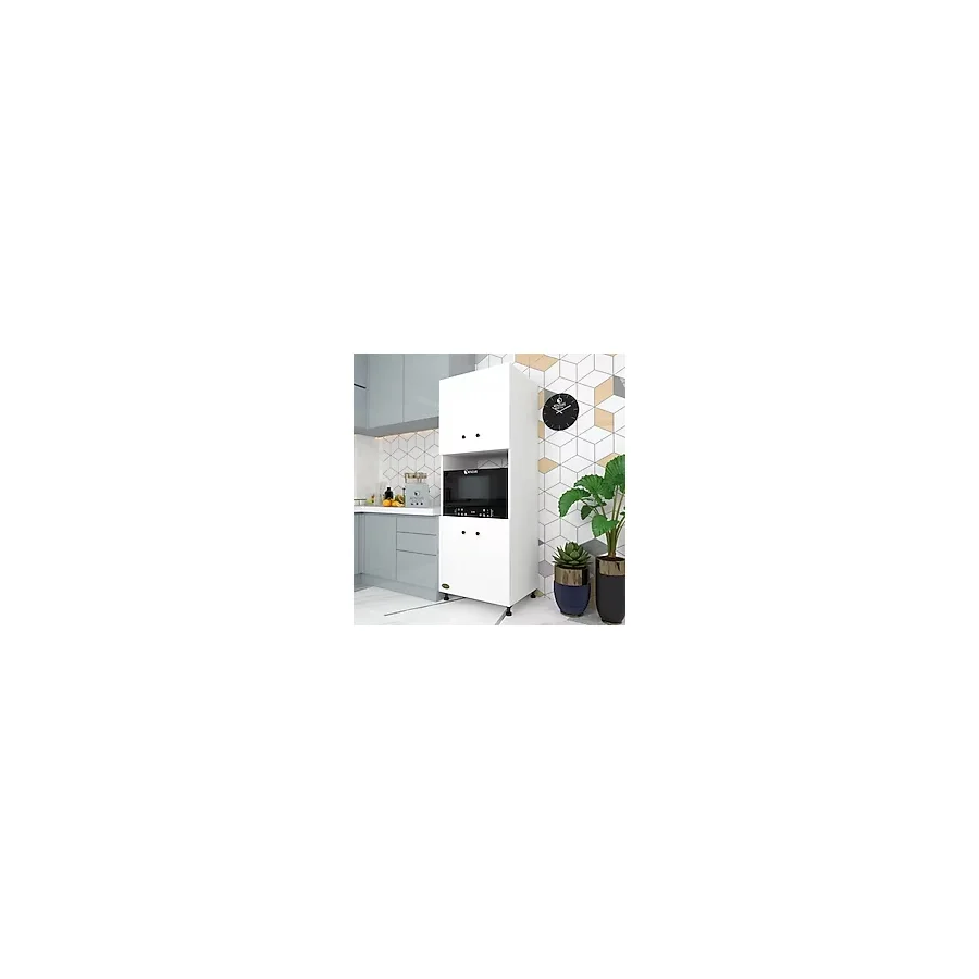 Kenzlife Fırın Dolabı Cahide Byz 180x65x50 Mutfak Xlarge Ayaklı Banyo Kiler Ofis