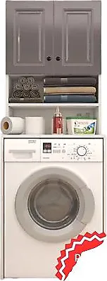 Kenzlife Hayzum Membran Kapaklı 180x066x55 cm Çamaşır Makinesi Dolabı