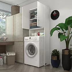 Kenzlife Sinem 180x066x30 cm Çamaşır Makinesi Dolabı