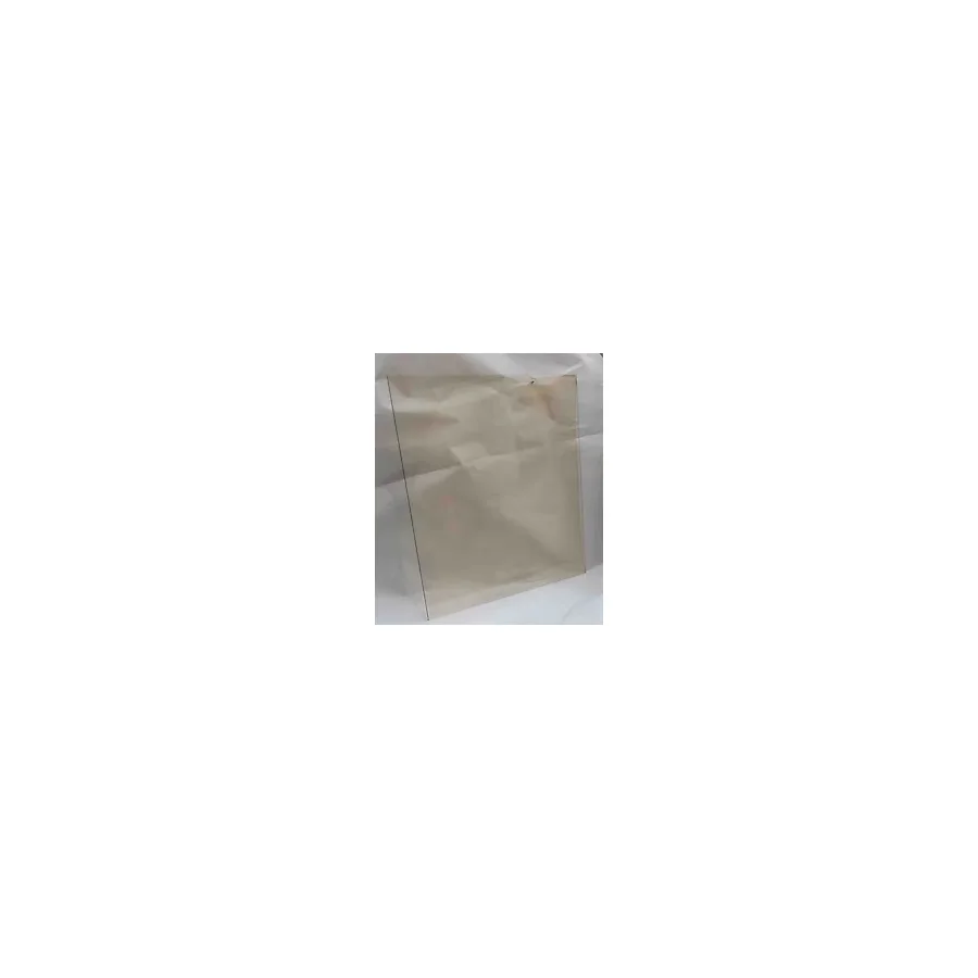 Kera Glass 8.5 x 14.5 Yüksek ısıya dayanıklı Şömine/Kuzine/Soba Camı 4 mm - Seramik Cam (Bal rengi, Şeffaf)