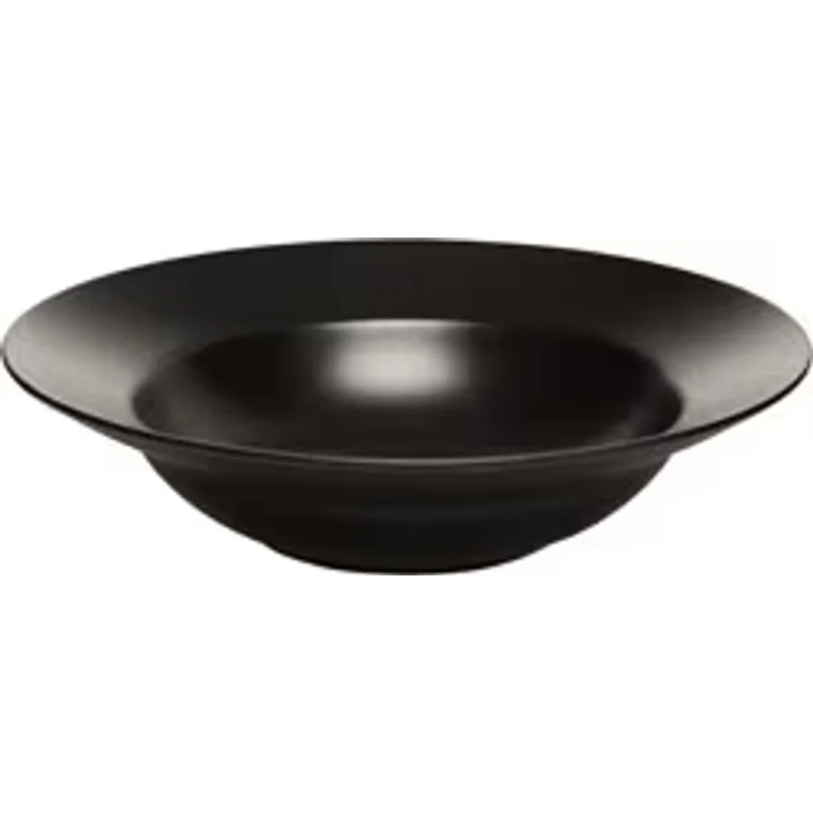 Keramika Delta 26 cm Mat Siyah Makarna Tabağı