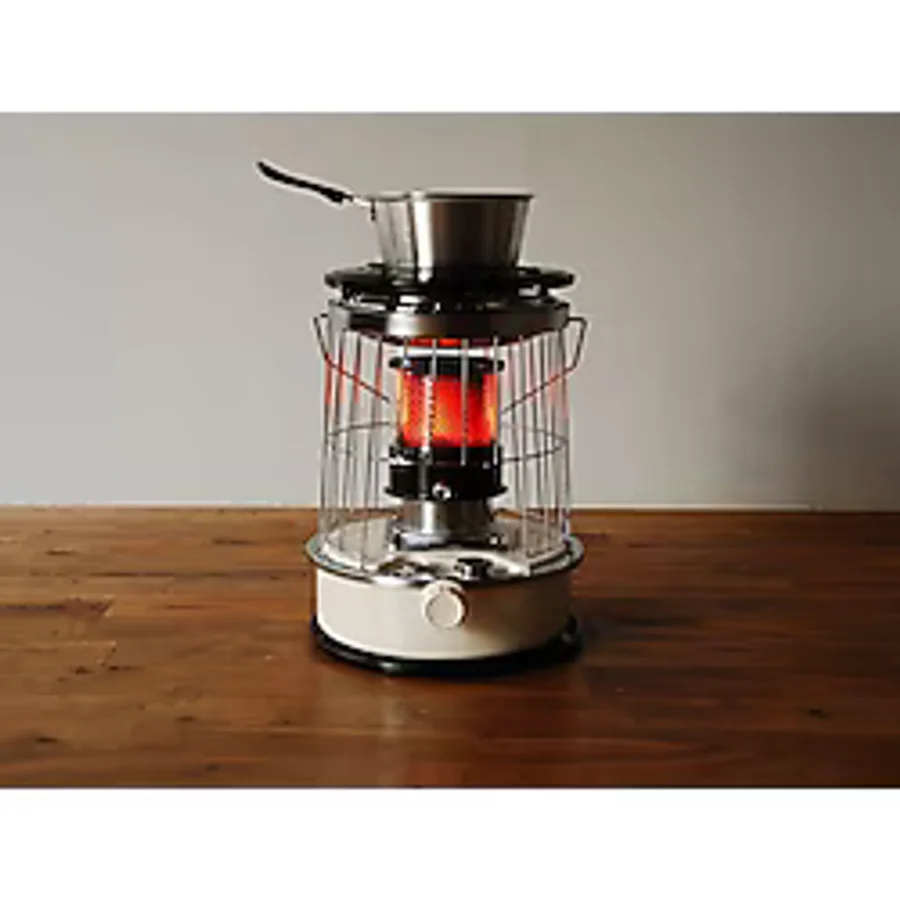 Kerosene Kamp Sobası - Ocağı Beyaz