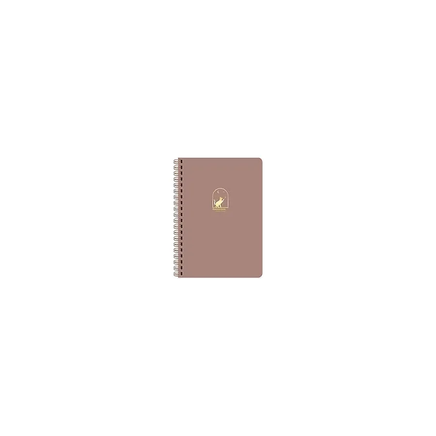 Keskin 17 x 24 Spiralli Akademik Ajanda - Mocha