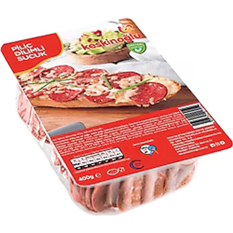 Keskinoğlu Dilimli Piliç Sucuk 400 gr