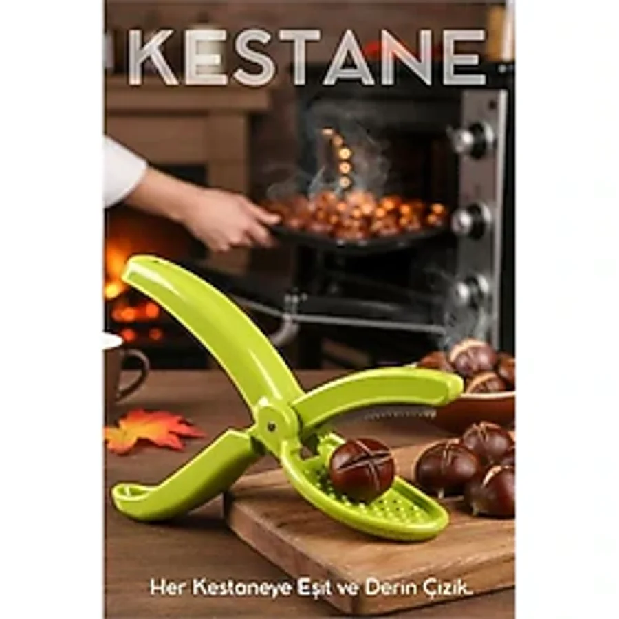 Kestane Çizici - Zeytin Çizici - Ergonomik, Pratik Ve Hijyenik Mutfak Yardımcısı