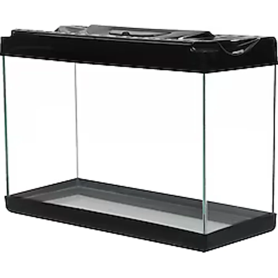 Keyf Cam Akvaryum 50 x 20 x 35 Cm- Siyah
