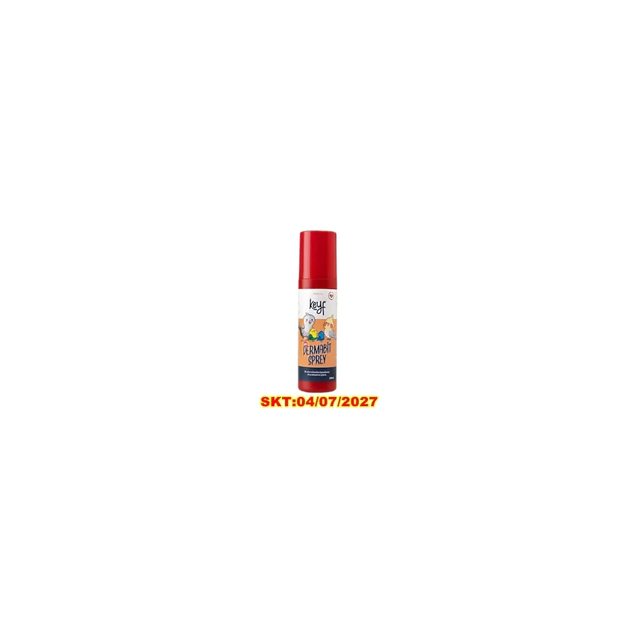 Keyf Maxi Dermabit Sprey 200 Ml Bird Muhabbet Kuşu Tüy Ve Deri Bakım Spreyi - Bit Pire Kaşınma Önleyici Kuş Spreyi