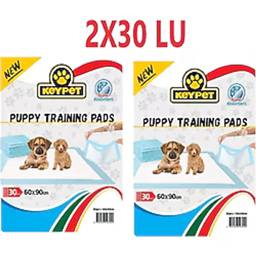 Keypet 30'lu 2 Adet 60x90 cm Süper Emici Köpek Çiş Pedi