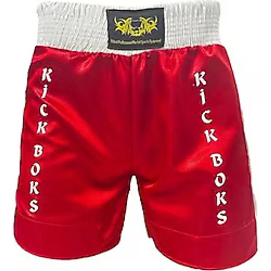 Kickboks Şortu, Kick Boks Şortu (Kırmızı, L)