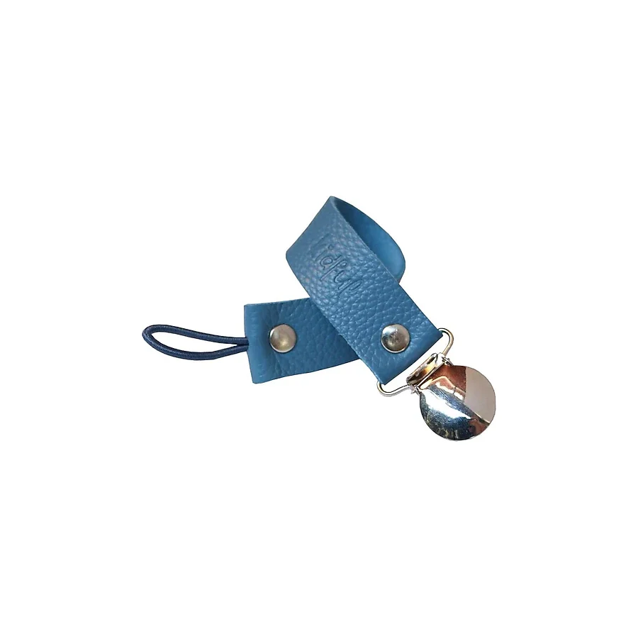 Kidful Bitkisel Boyalı Emzik Askısı Denim