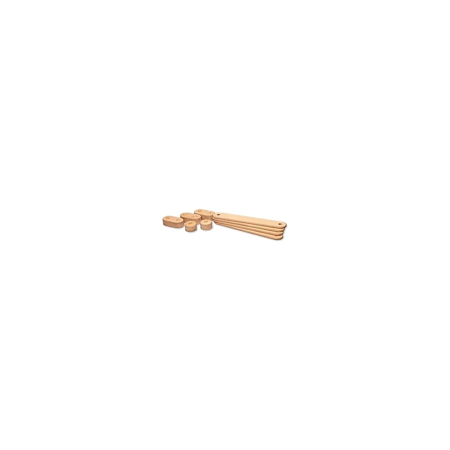 KIDOPPO Denge Tahtası 6'lı Balance Beam ahşap Denge Tahtaları Çocuklar İçin Eğlenceli Aktivite Oyuncağı