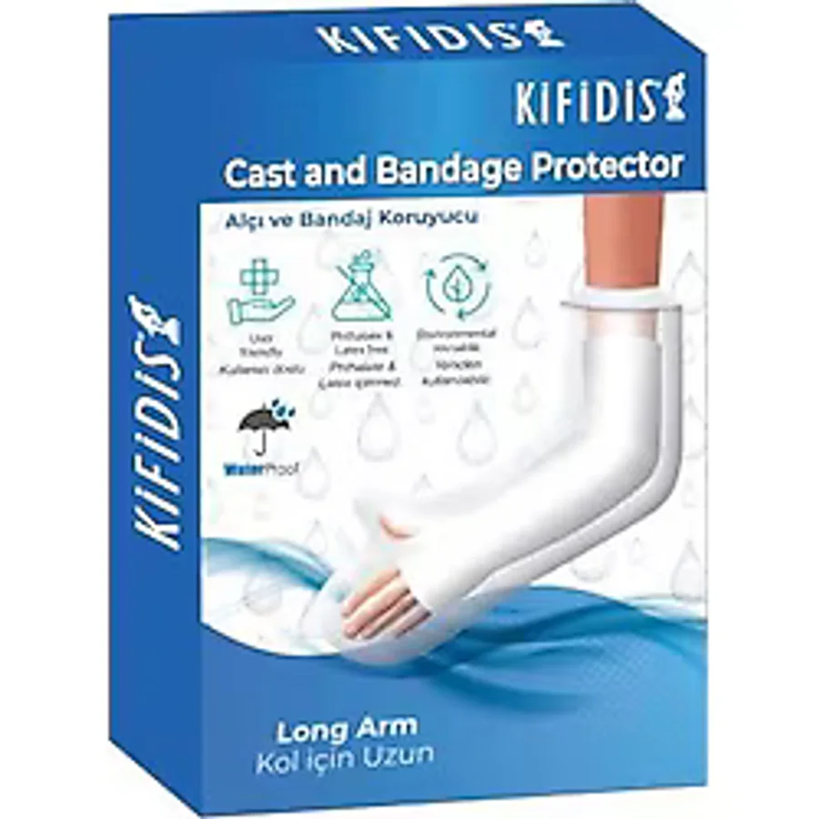 KİFİDİS 2251 SİLİKON GİRİŞLİ ALÇI VE BANDAJ KORUYUCU KOL İÇİN UZUN ALÇI BONESİ